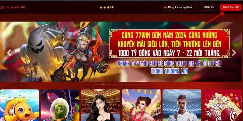 Hướng dẫn 2 cách thức đăng nhập 77win nhanh chóng